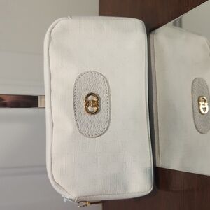 Vintage Gucci Micro GG White Pouch
